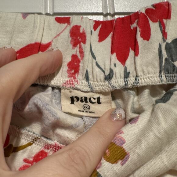 Pact Floral Staycation Pajama Set Size XXL - Picture 12 of 13